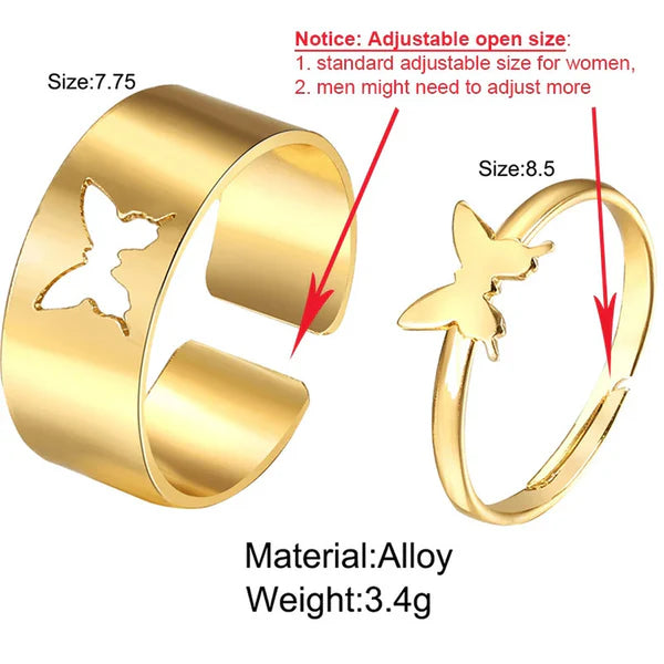 Take Out Butterfly Rings