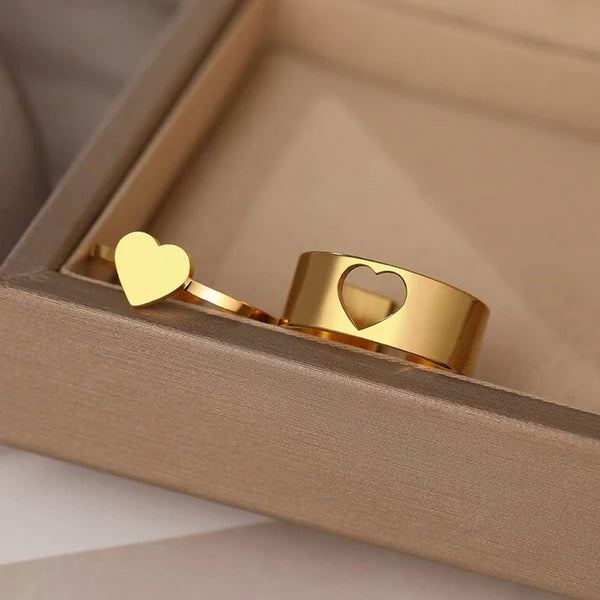 Take Out Heart Rings