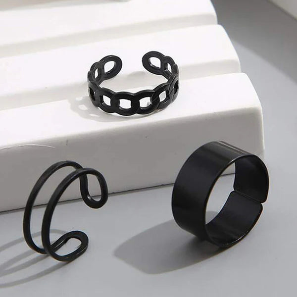 Cocktail Mix Set of 3 Rings