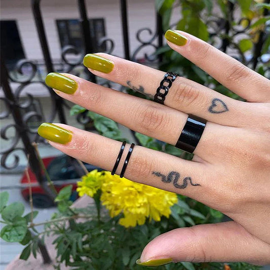 Cocktail Mix Set of 3 Rings