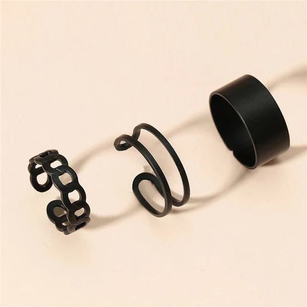 Cocktail Mix Set of 3 Rings