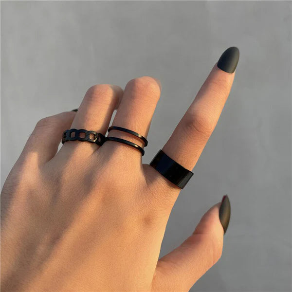 Cocktail Mix Set of 3 Rings
