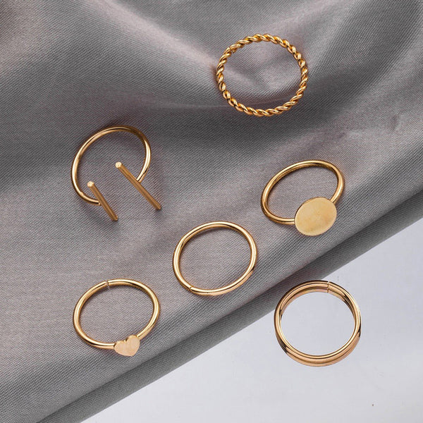 Cocktail Mix Set of 6 Rings