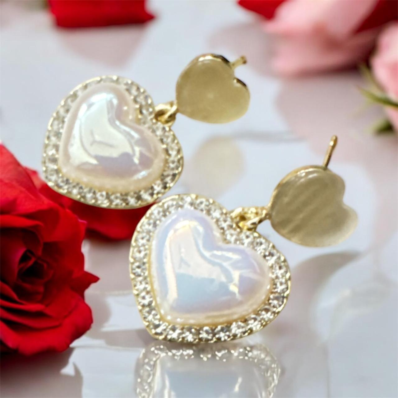 Double Heart Earrings