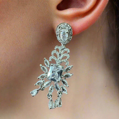 SLIVER ZIRCONIA DANGLERS