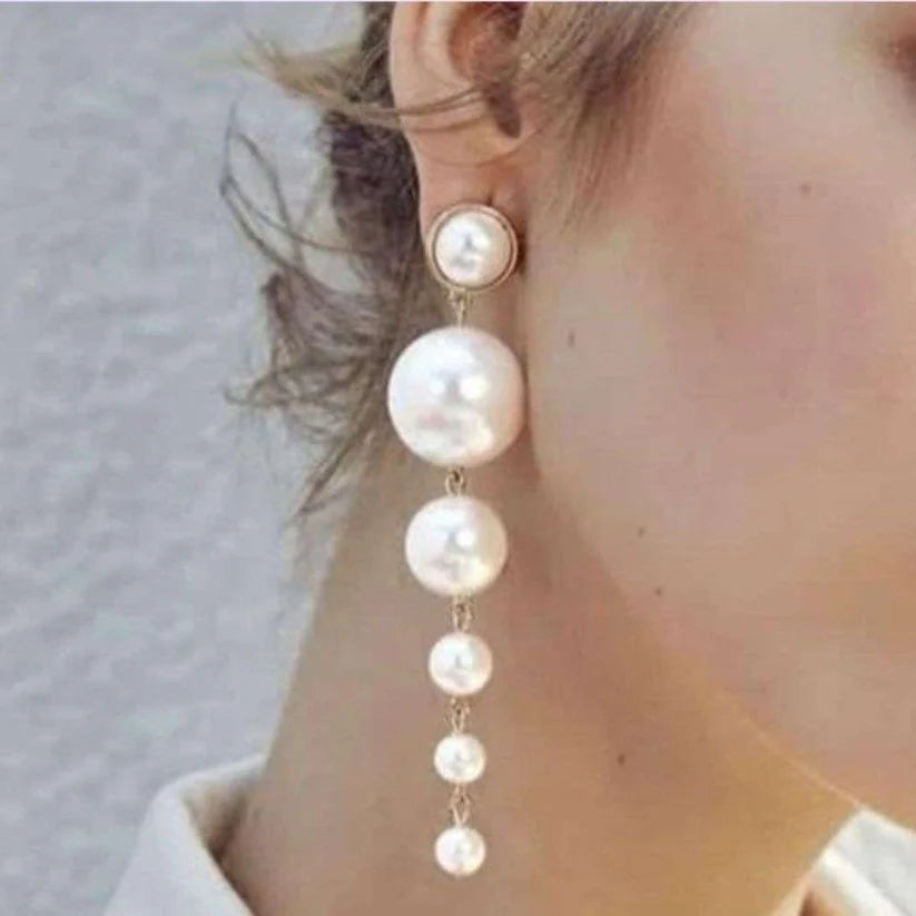 Long Pearl Dangles