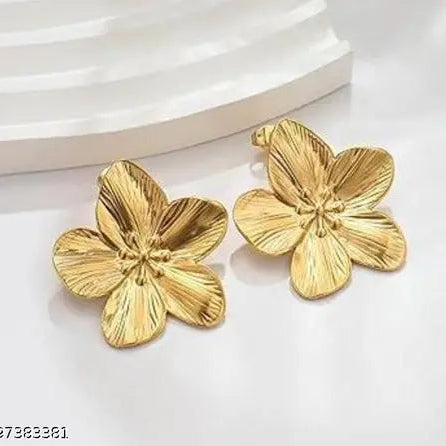 Flower Statement Earrings