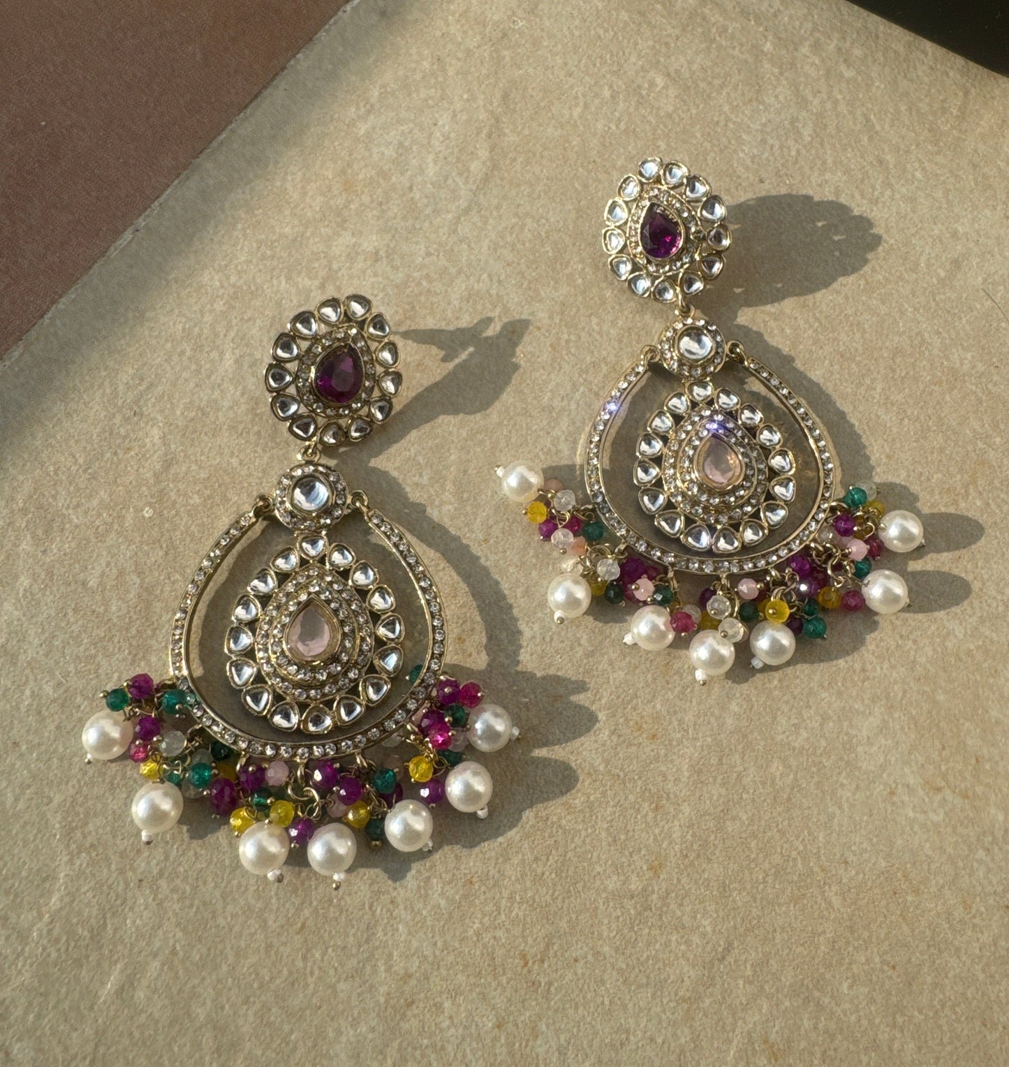 DeepPurple Unique Chandbali