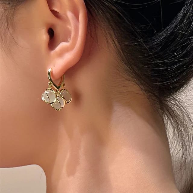 Crystal Hoop Earrings