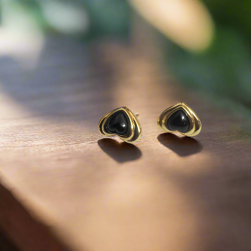 Heart Statement Earrings
