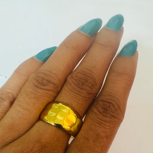 Solid Statement Ring