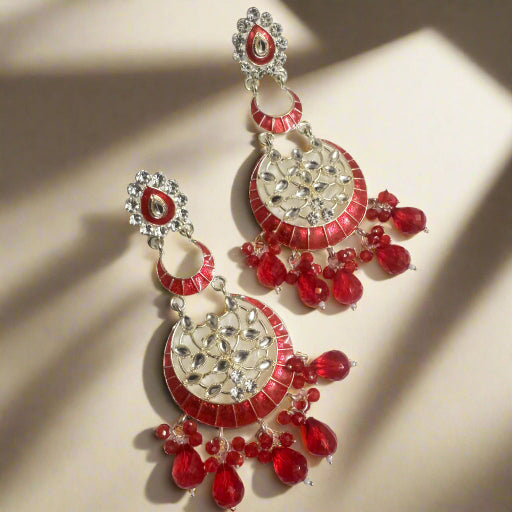 Red Bahubali Chandbali