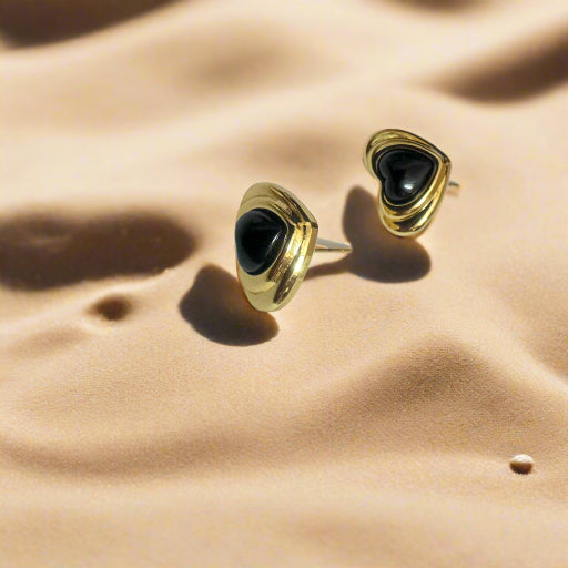 Heart Statement Earrings