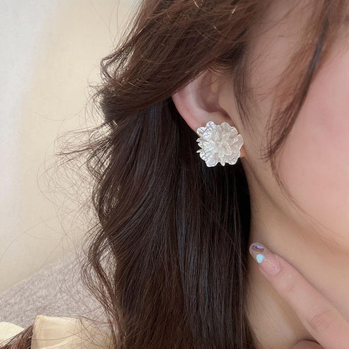 White Flower Studs