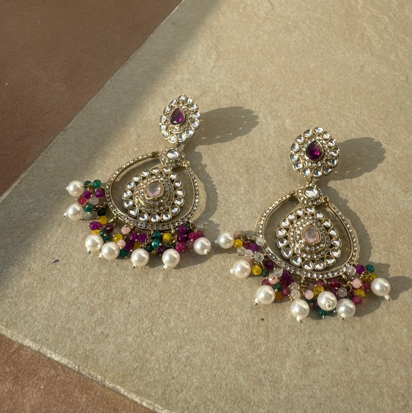 DeepPurple Unique Chandbali