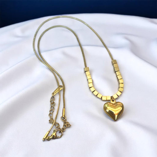 Heavy Heart Necklace