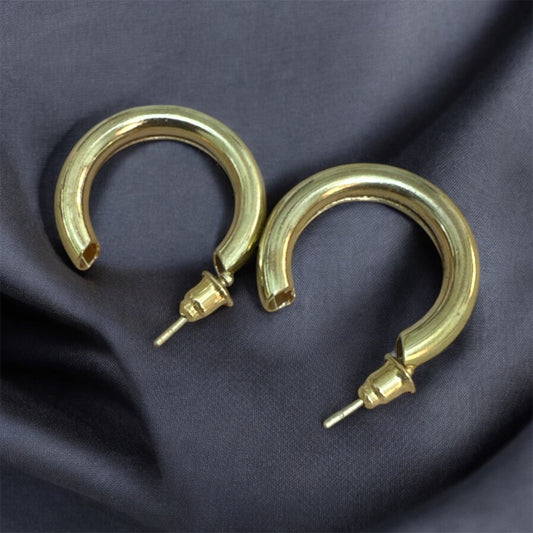 Small Golden Hoop Earrings