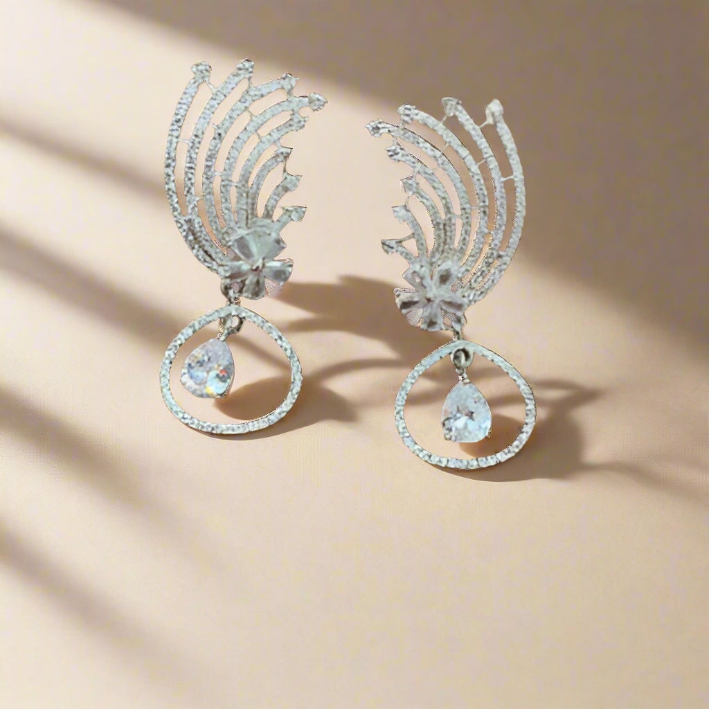 SLIVER ZIRCONIA DANGLERS