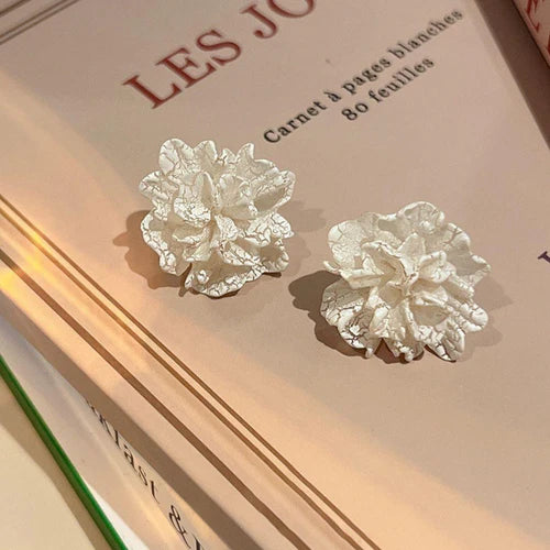 White Flower Studs