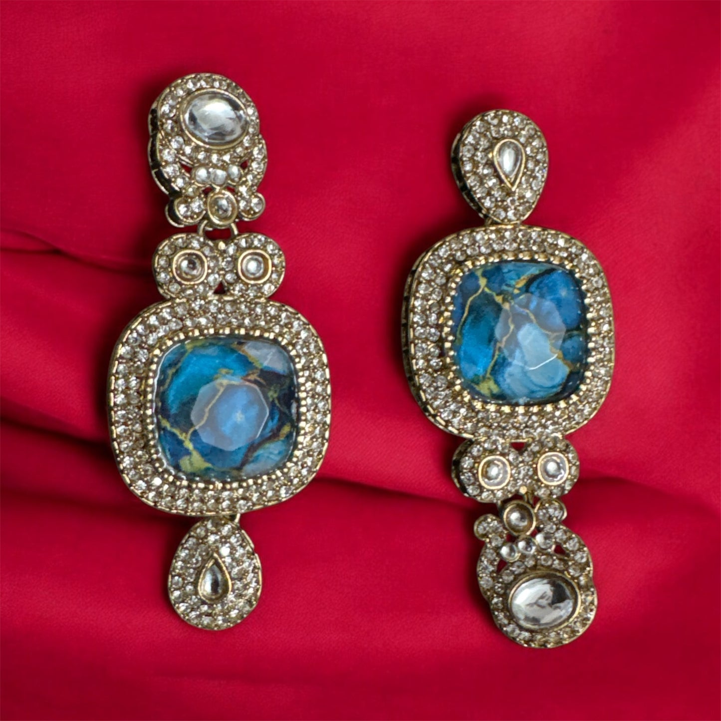 Blue Azure Dangles