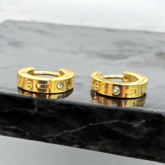 Stainlesssteel Hoop Earrings