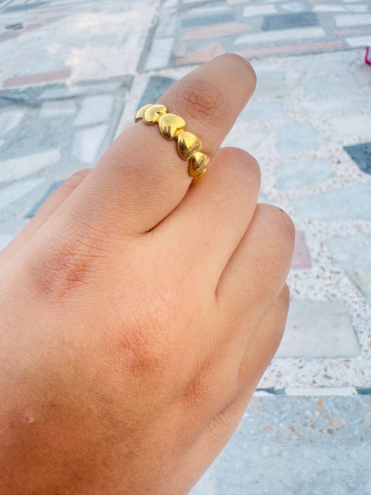 Bundle of Heart Ring