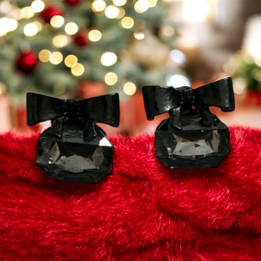 Black Bow Studs
