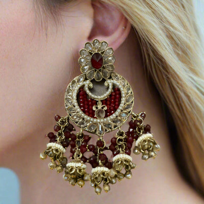 Maroon Chandbalis