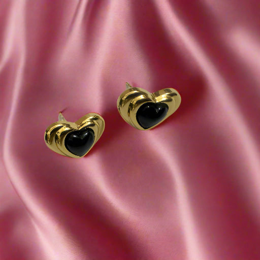 Heart Statement Earrings