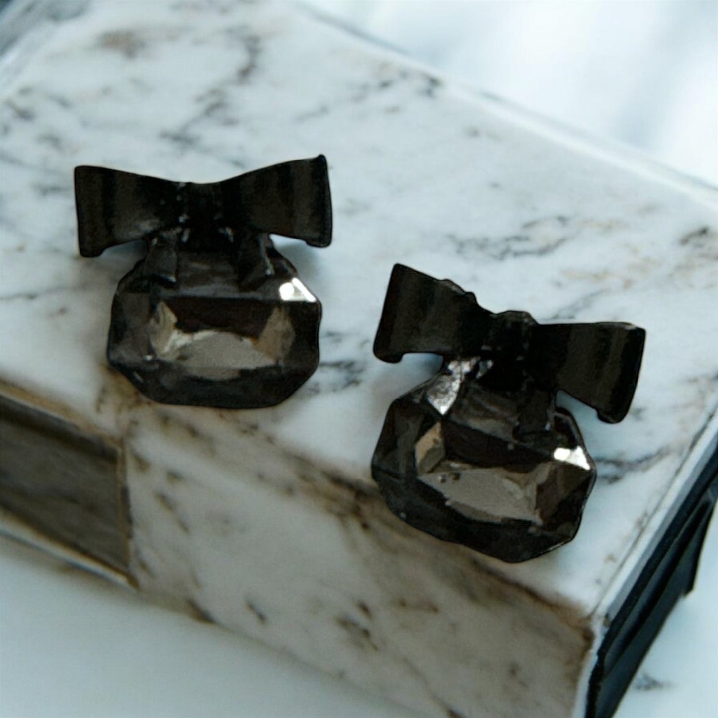Black Bow Studs