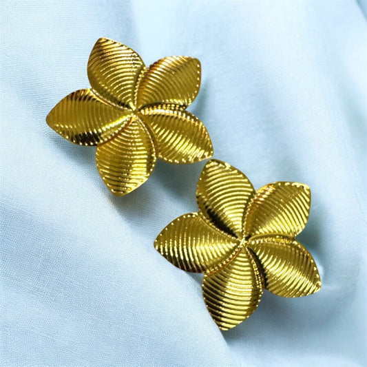 Flower Statement Earrings