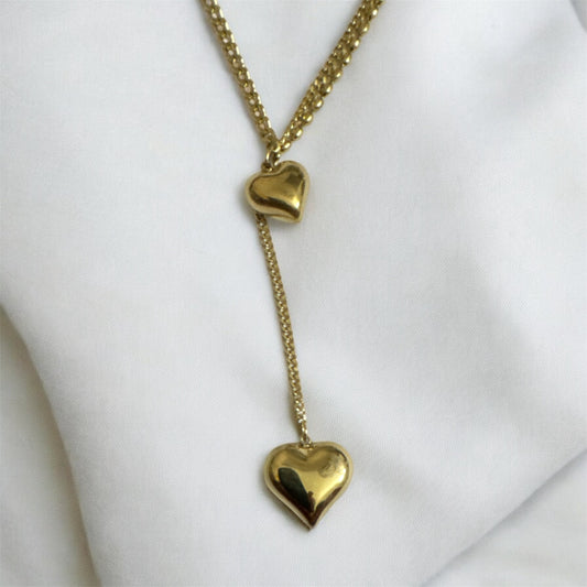 2 Heart Necklace