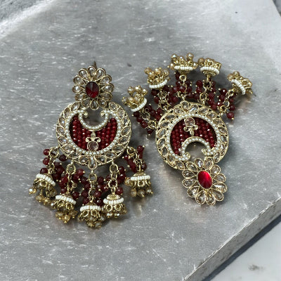 Maroon Chandbalis