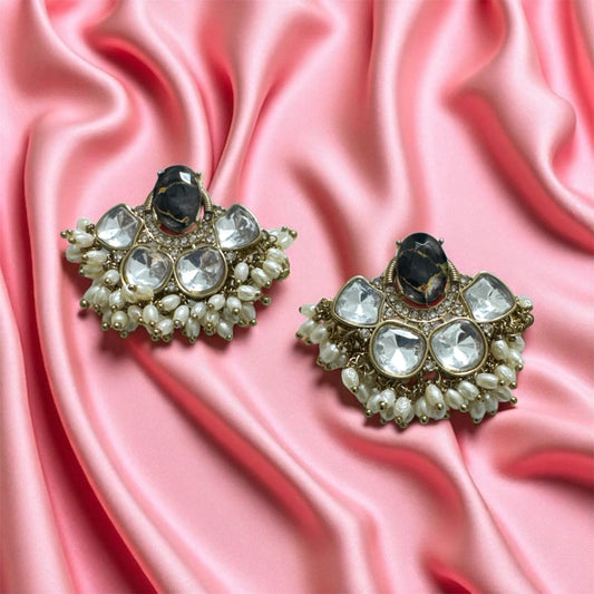 Black Savari Studs