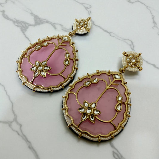 Blush Pink Chandbali