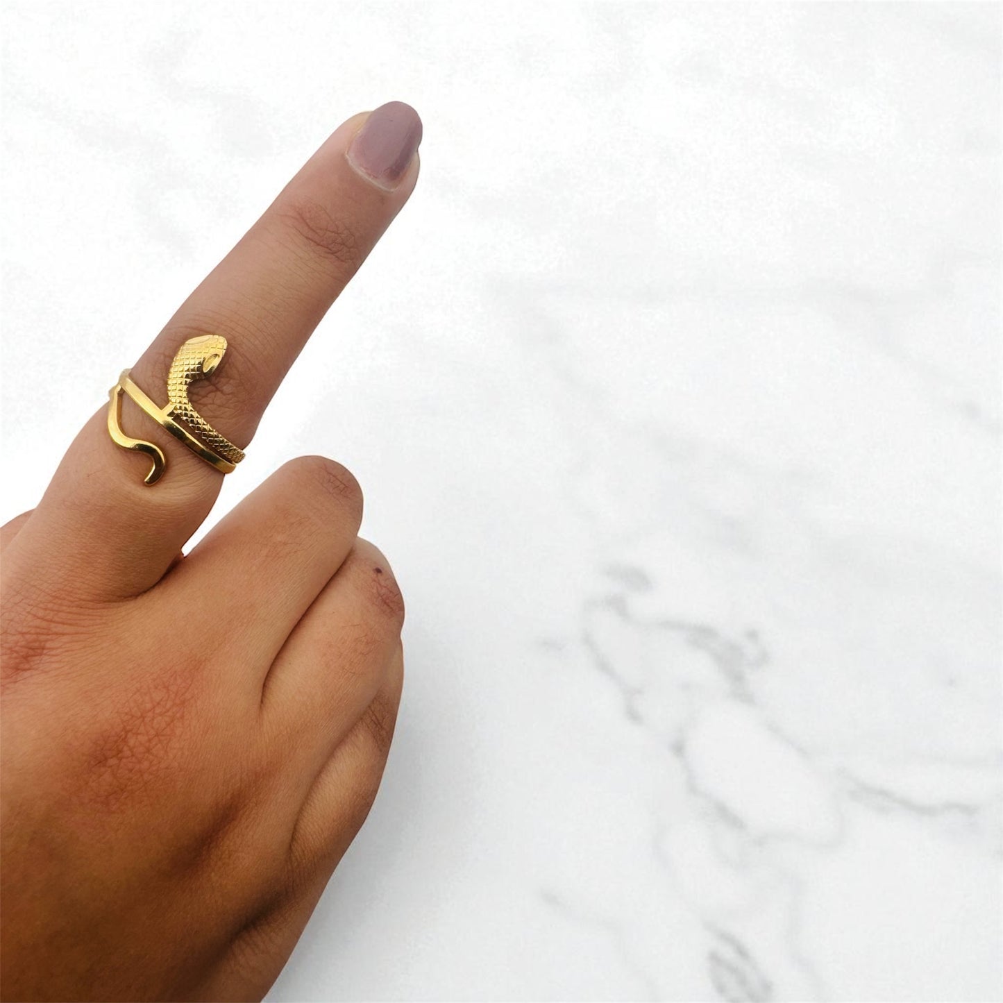 Snake Statement Ring