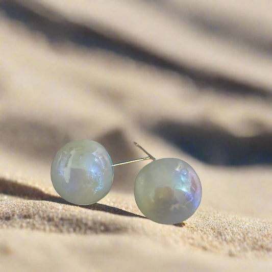 White Pearl Studs