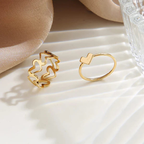 Take Out Heart Rings