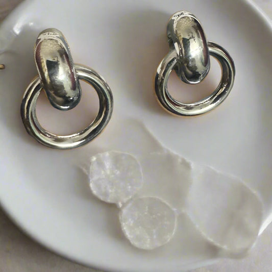 Ring Drop Earrings
