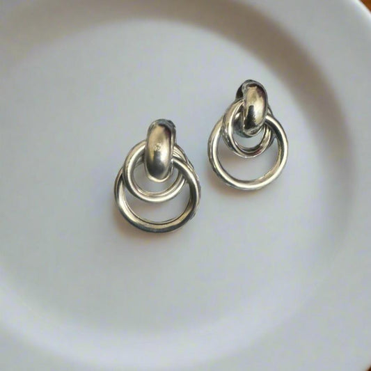 Ring Drop Earrings