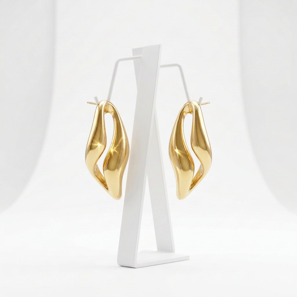 Curve Statement Earrings