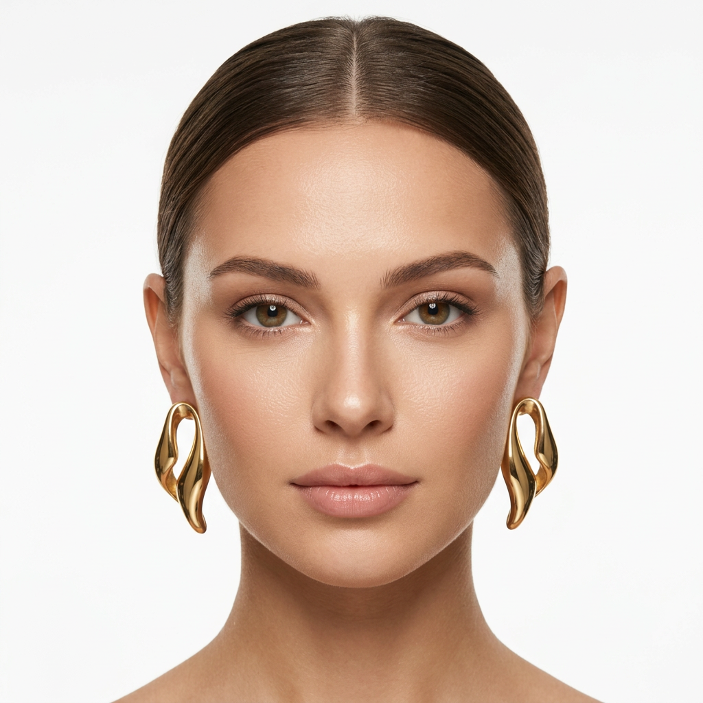 Curve Statement Earrings