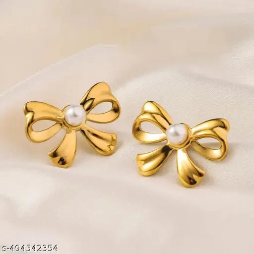 Bow Statement Earrings