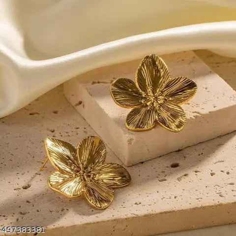 Flower Statement Earrings